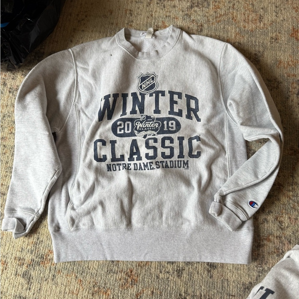 Champion Gray Winter Classic Sweater